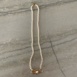 18K Gold Pearl Necklace (Pre-Owned)